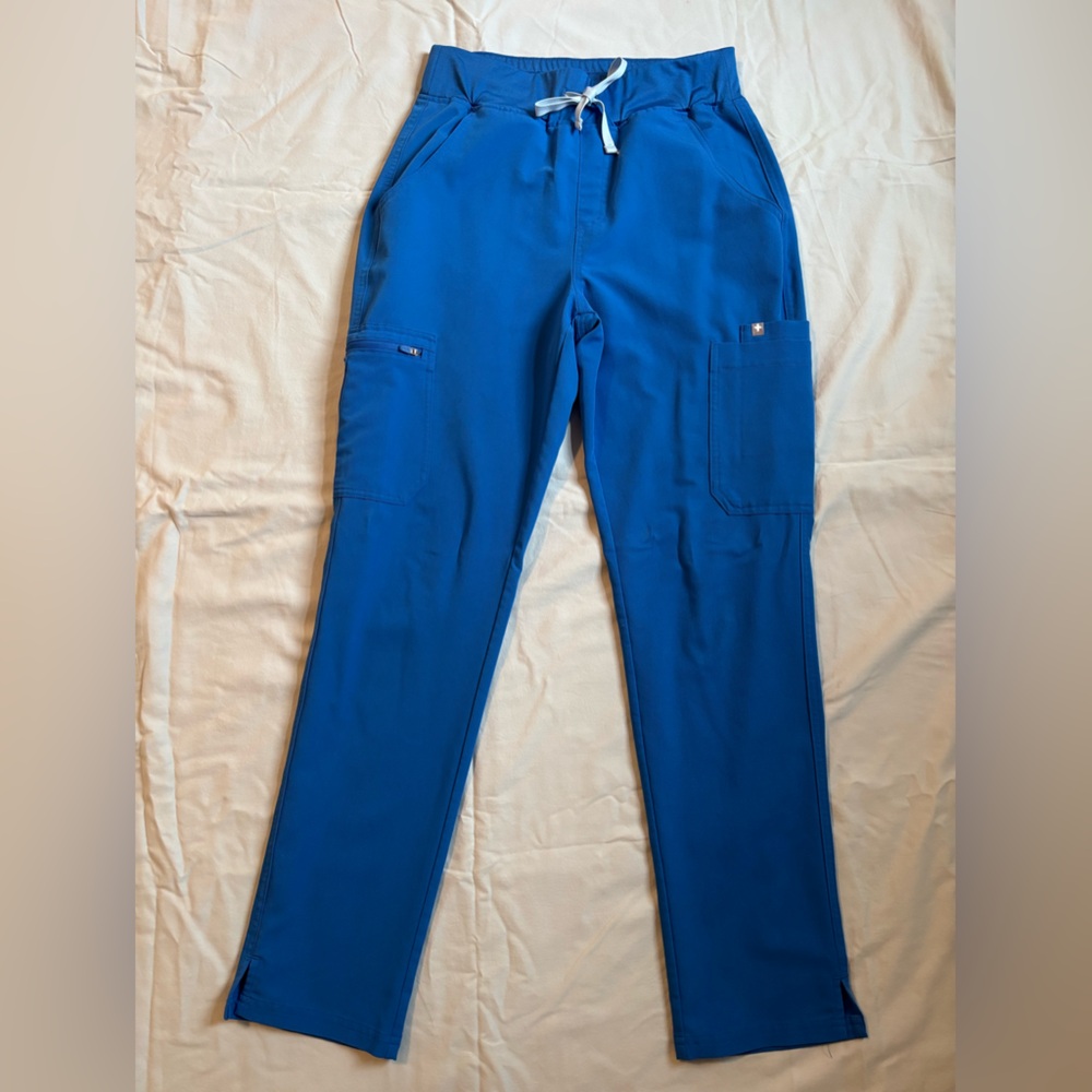 Figs Yola Scrub Pants Color Royal Blue